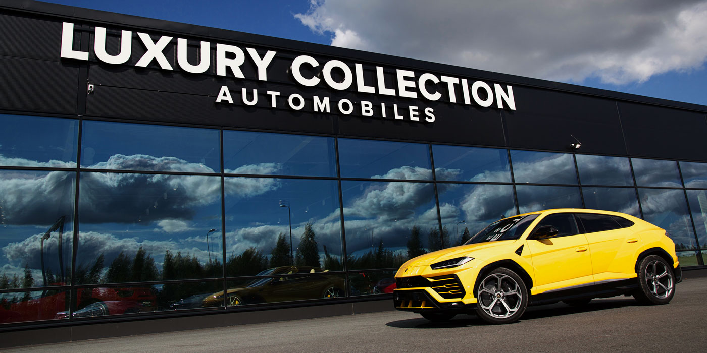 Lamborghini Urusta maahantuo ja myy Luxury Collection Automobiles Oy Lempäälässä.